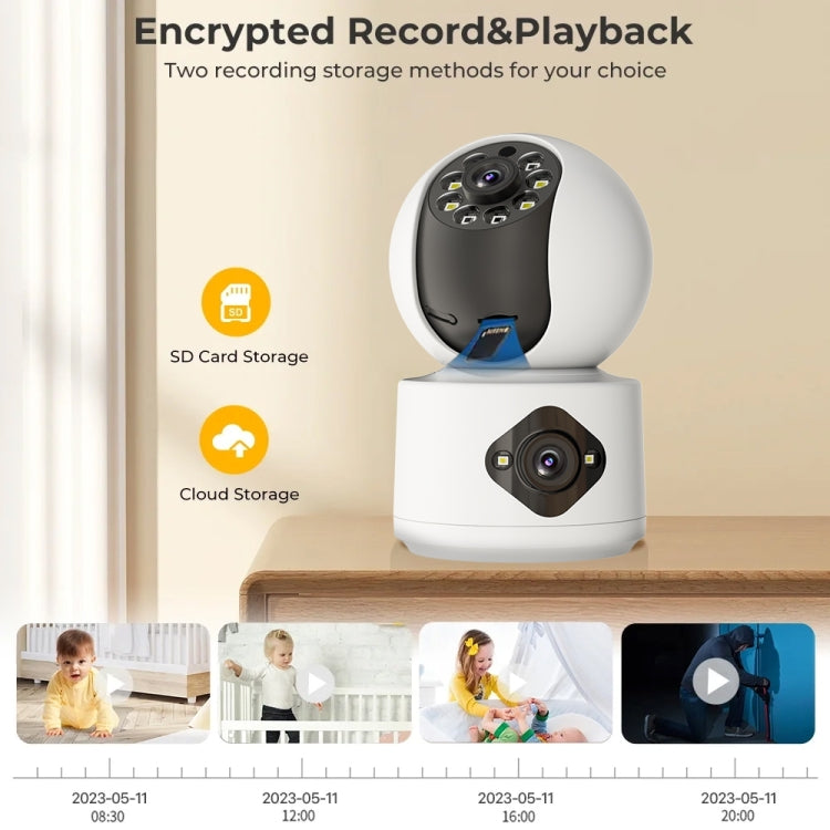 Y6204 4MP Zoom HD Indoor Waterproof Smart WiFi Camera, UK Plug, EU Plug, US Plug, AU Plug Y6204 4MP Zoom HD Indoor Waterproof Smart WiFi Camera, UK Plug, EU Plug, US Plug, AU Plug